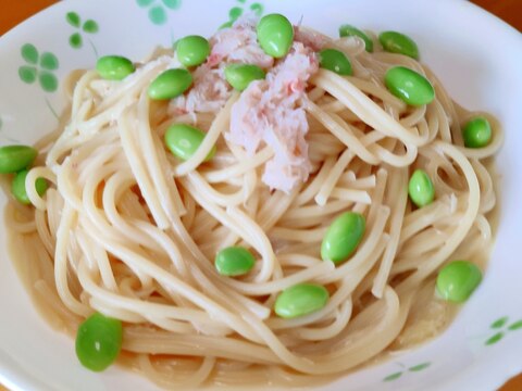 ズワイガニクリームペペロンチーノ【パスタ100】